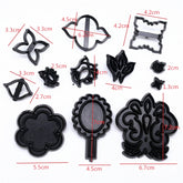 FLOWER AND BORDER PATCHWORK CUTTERS